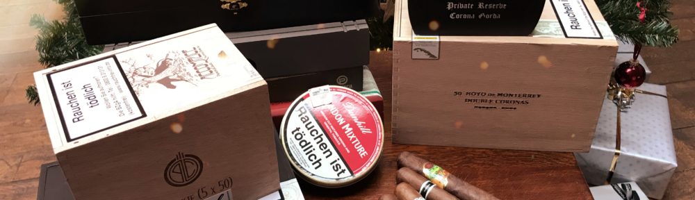 Weihnachtszigarren 2017 Cigarworld Team